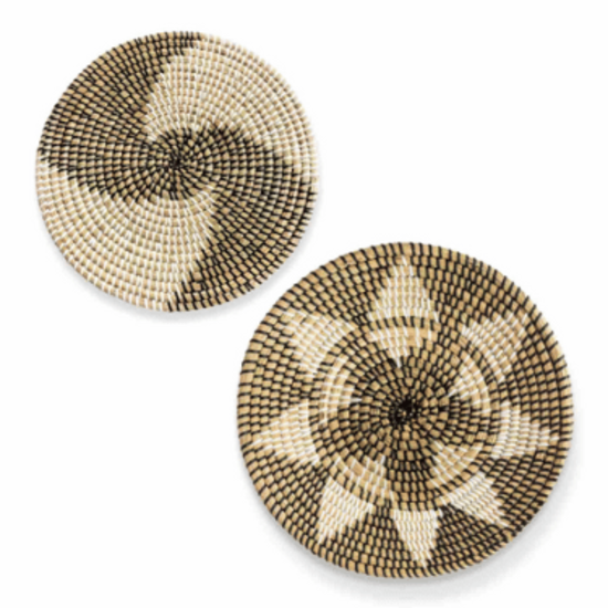 Picture of Rattan Wall Plate Decor Set of 2   HNC.AM-000104