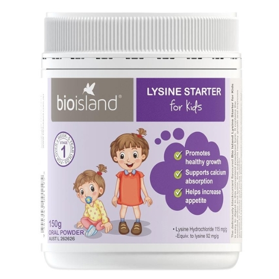 Picture of Bột Bio Island Lysine Starter hỗ trợ tăng chiều cao cho bé 150g