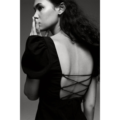 ❌Tiệm hết❌Đầm ngắn Zara form babydoll eo co giãn xinh chất xô mềm ko lộ cổ  thêu tay bồng tag size S Ngực 110... | Instagram