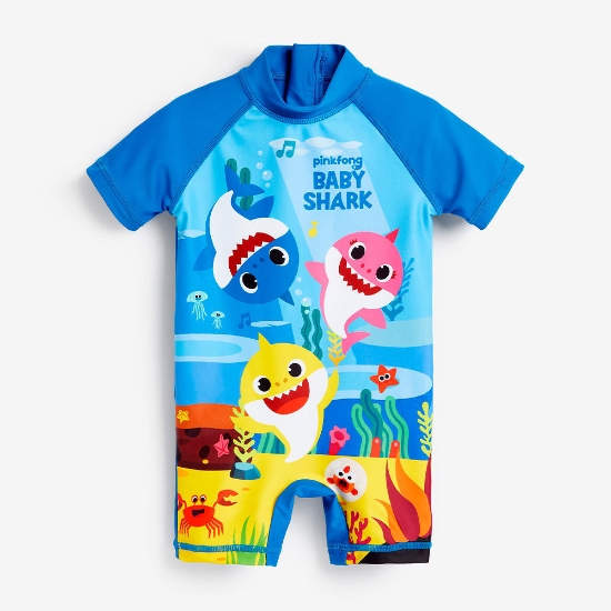 Ảnh của Bộ đồ bơi chống nắng hình Baby Shark cho bé