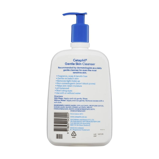 Ảnh của Sữa rửa mặt Cetaphil Gentle Skin Cleanser (dùng cho mặt và cơ thể)