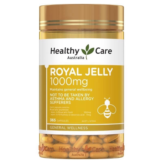 Ảnh của Sữa Ong Chúa Healthy Care Royal Jelly 1000mg 365 Viên