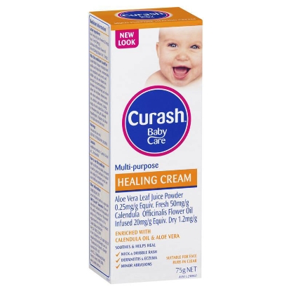 Ảnh của Kem dưỡng làm dịu da cho bé Curash Babycare Multi Purpose Healing Cream 75g