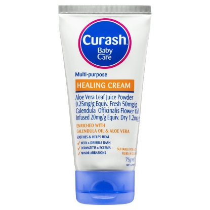 Ảnh của Kem dưỡng làm dịu da cho bé Curash Babycare Multi Purpose Healing Cream 75g
