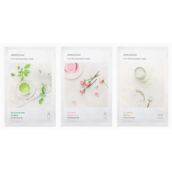 Ảnh của Bộ mặt nạ Innisfree My Real Squeeze Special Mask Pack 20 miếng