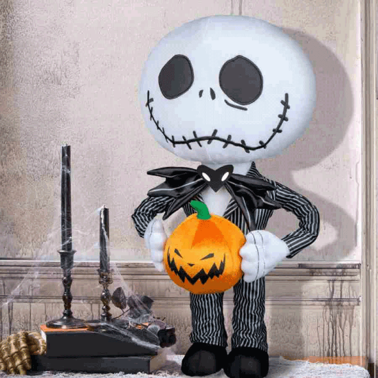 Picture of Nhân vật Jack Skellington nhồi bông trang trí Halloween