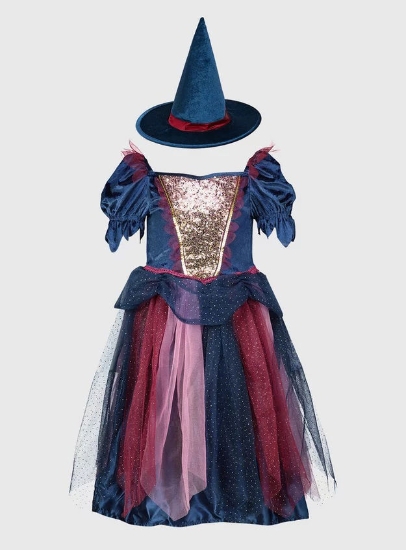 Picture of Bộ đồ hóa trang phù thủy cho bé gái Halloween