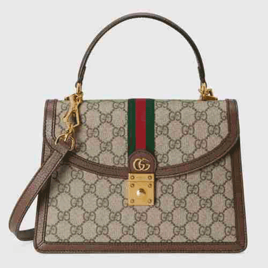 Ảnh của Túi Gucci Ophidia small top handle bag with Web