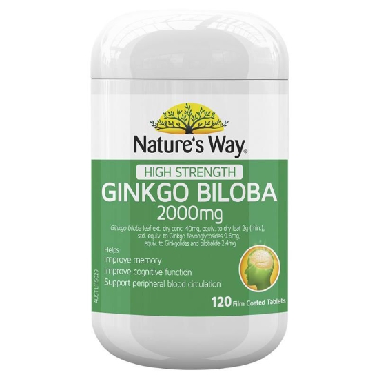 Ảnh của uk4: Viên Uống Ginkgo Biloba 2000mg Nature Way Của Úc