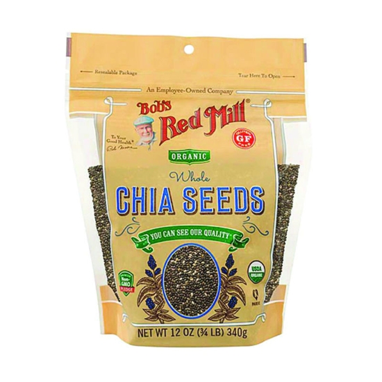 Picture of Bob's Red Mill Organic Chia Seeds -- 12 oz
