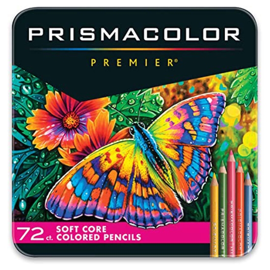 Picture of Prismacolor Premier Colored Pencils | Art Supplies for Drawing, Sketching, Adult Coloring | Soft Core Color Pencils, 72 Pack