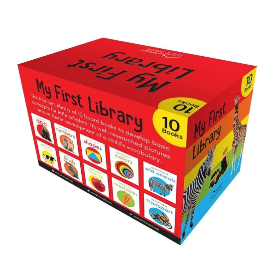 Picture of Sách My First Library : Boxset of 10 Board Books for Kids