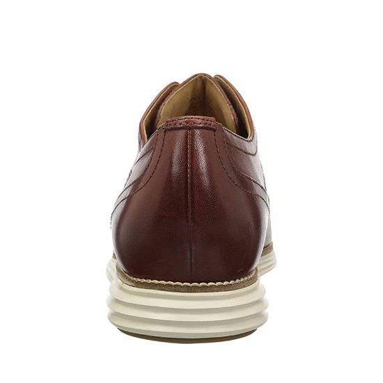 Picture of Giày Oxford nam Cole Haan Original Grand Shortwing màu Woodbury Leather/Ivory