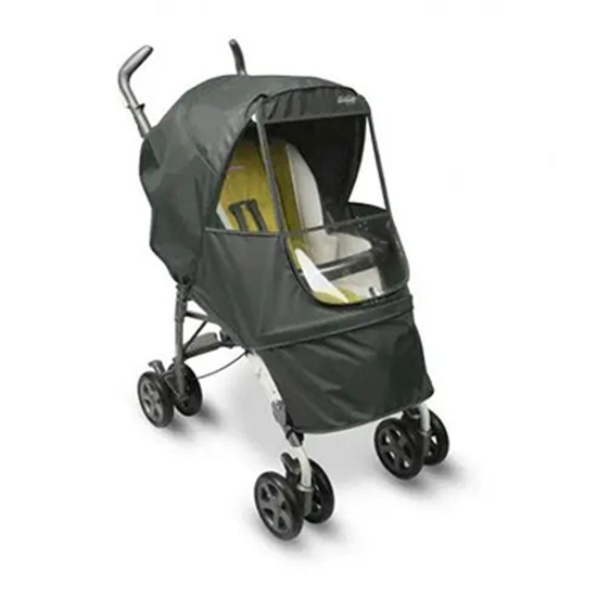 Picture of Xe đẩy Manito Elegance Alpha Manito Elegance Alpha Stroller Weather Shield/Rain Cover (Grey)