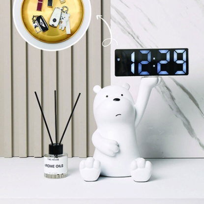 Ảnh của Đồng hồ điện tử gấu trắng