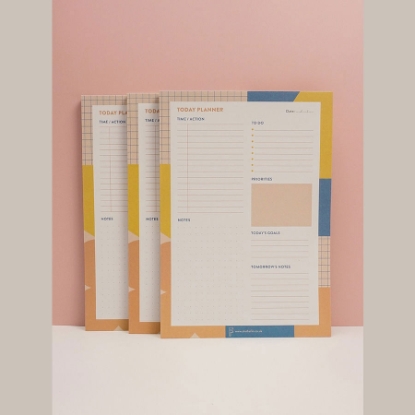 Picture of Bảng lập kế hoạch hàng ngày - Fin Studio / Pinky Daily Planner Pad from FIN STUDIO
