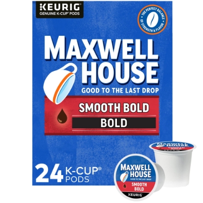 Ảnh của Cà phê rang xay Maxwell House Smooth Bold Viên nén K-Cup, 24 viên nén