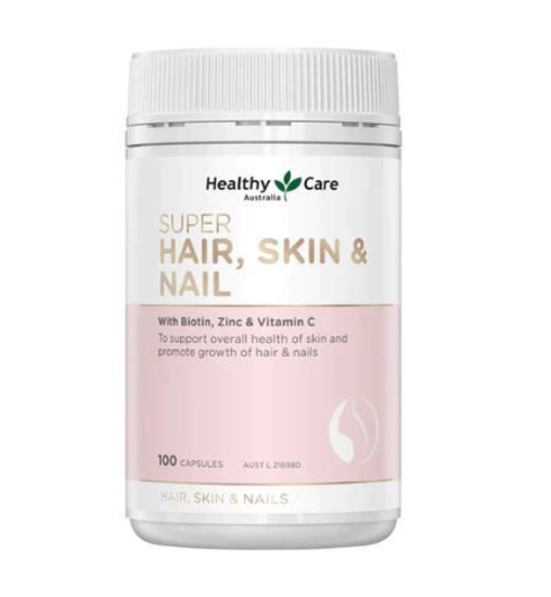 Picture of Healthy Care Super Hair Skin & Nail giúp đẹp da móng tóc 100 viên